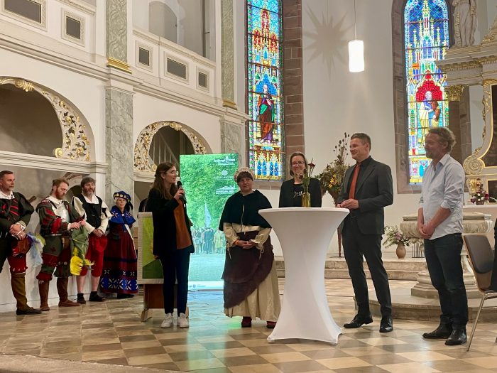 Festakt zur Ausstellungseröffnung in Bad Frankenhausen