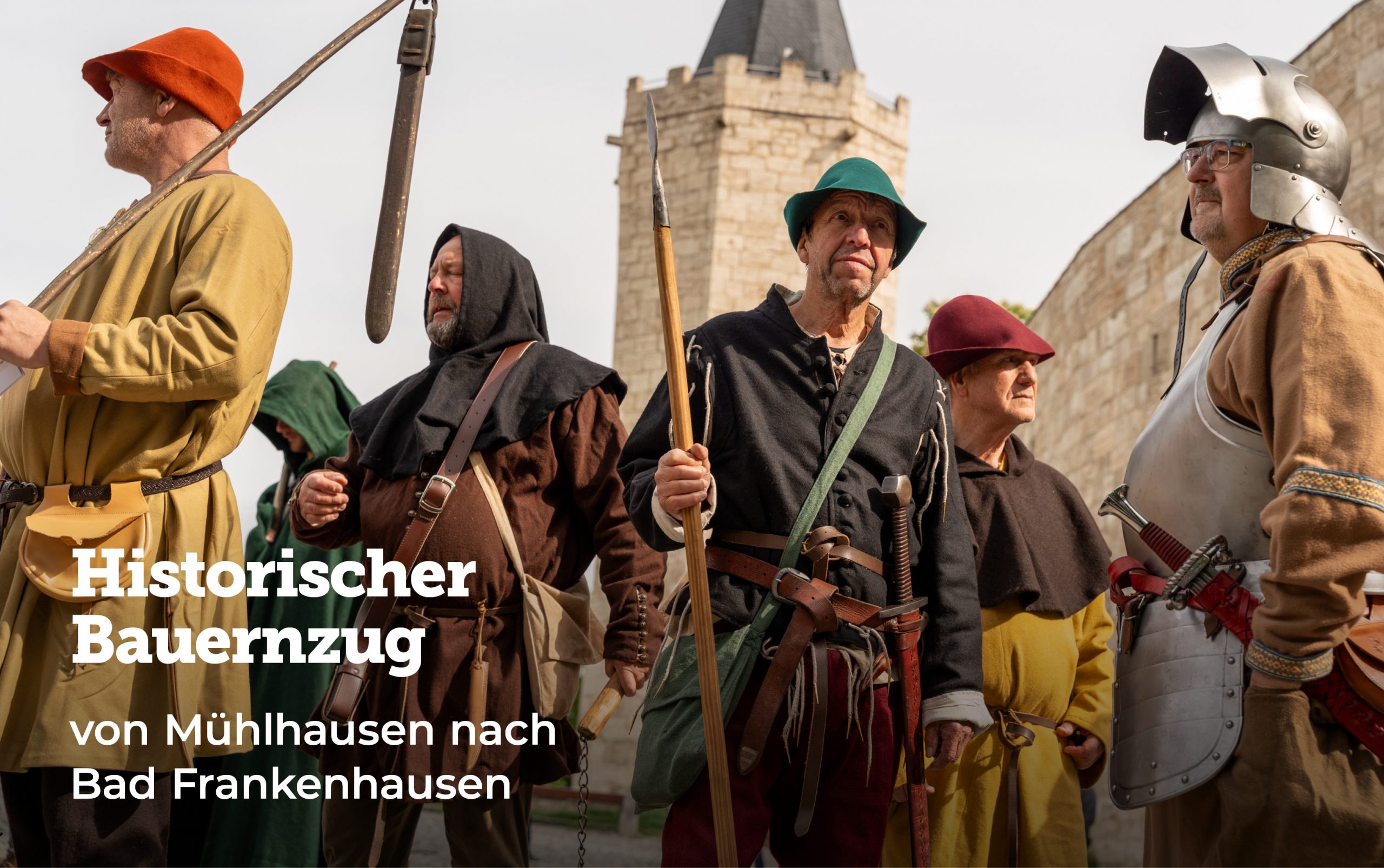 Historischer Bauernzug