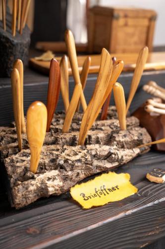 Geschnitzte Handwerkskunst