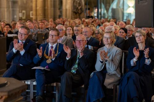 Die Rede zu Freiheit und Gemeinschaft beeindruckt Mühlhausen, 17.09.2025