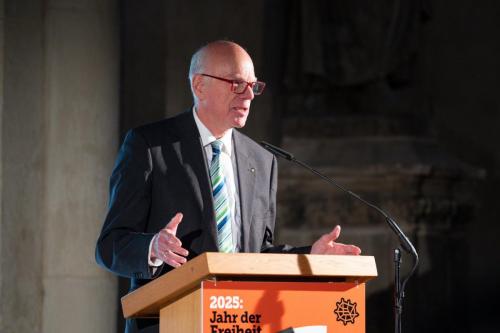 Die Rede zu Freiheit und Gemeinschaft beeindruckt Mühlhausen, 17.09.2025