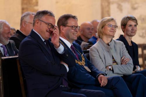 Die Rede zu Freiheit und Gemeinschaft beeindruckt Mühlhausen, 17.09.2025