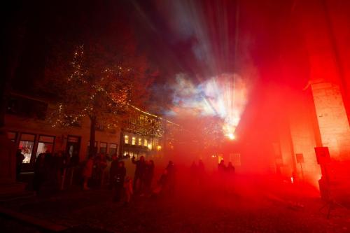Freiheitsleuchten Die große Kirchenillumination in Mühlhausen