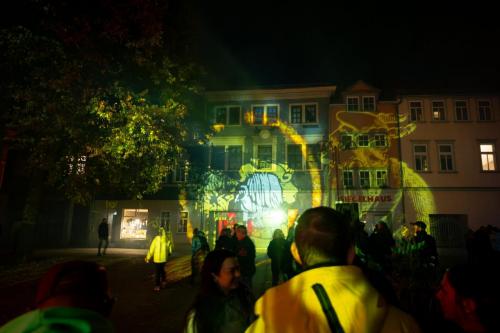 Freiheitsleuchten Die große Kirchenillumination in Mühlhausen