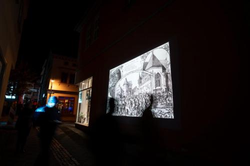 Freiheitsleuchten Die große Kirchenillumination in Mühlhausen