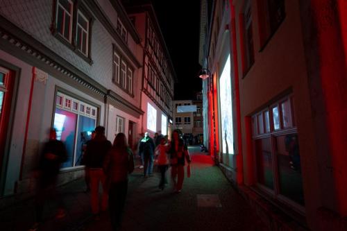 Freiheitsleuchten Die große Kirchenillumination in Mühlhausen