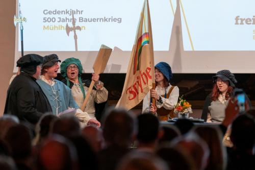 Eröffnung des Themenjahres ‚500 Jahre‘ in Mühlhausen