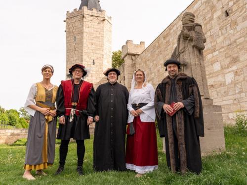 Bauernzug zum Leben erweckt Am 8. Mai 2025 zog der große Bauern