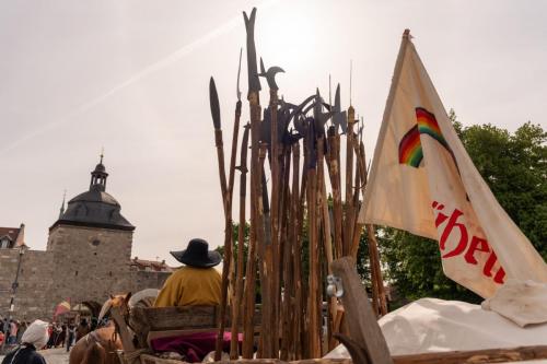 Bauernzug zum Leben erweckt Am 8. Mai 2025 zog der große Bauern